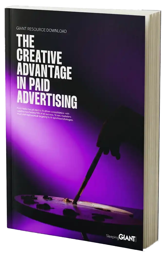 Cover of the guide The Creative Advantage in Paid Advertising