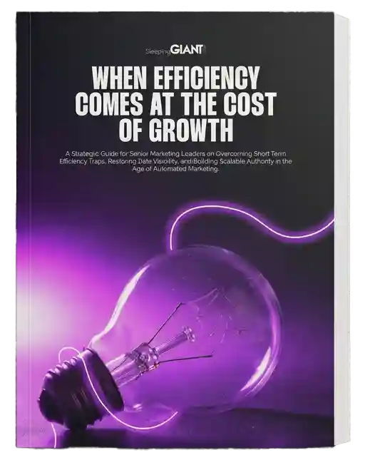 Cover of the guide When Efficiency Comes at the Cost of Growth